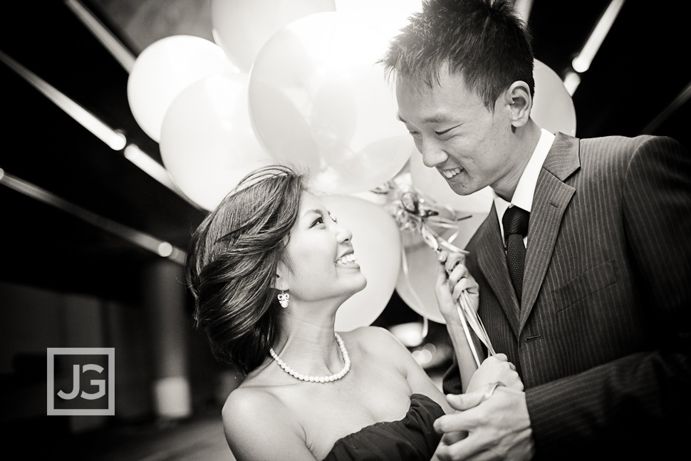 Downtown Los Angeles engagement photography