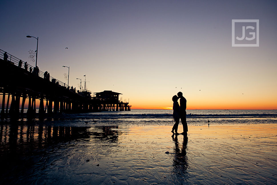 Santa Monica Engagement Photos