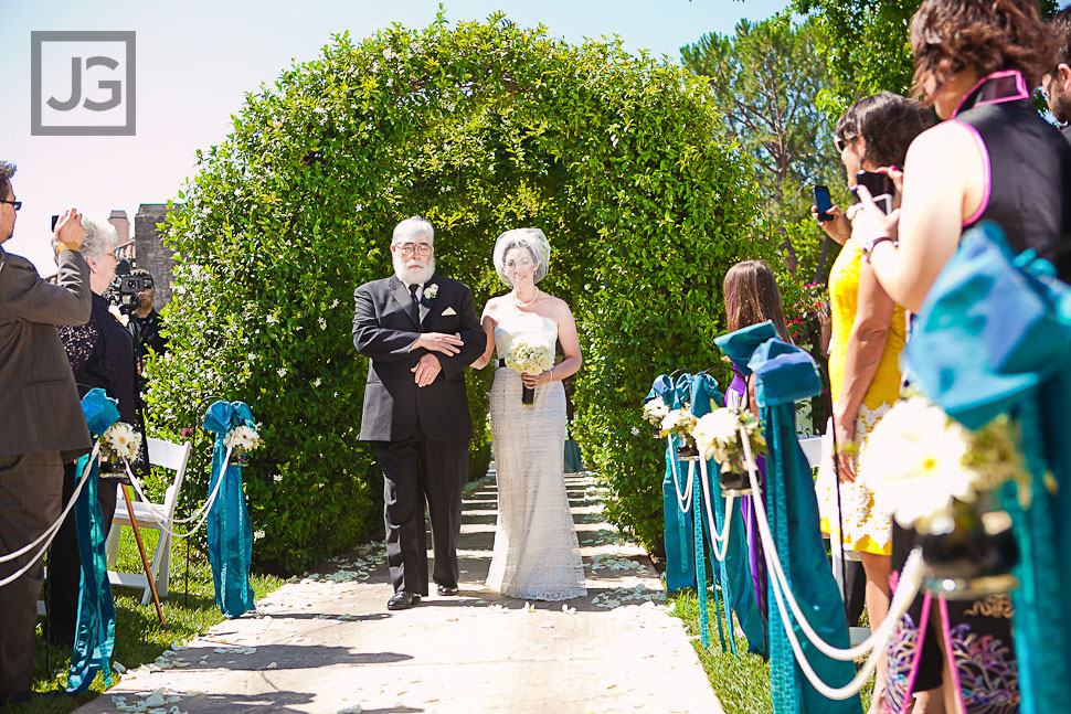 Westlake Village Inn Wedding Ceremony