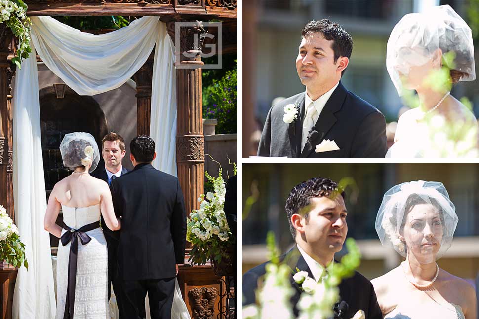 Tuscan Gardens Wedding Ceremony