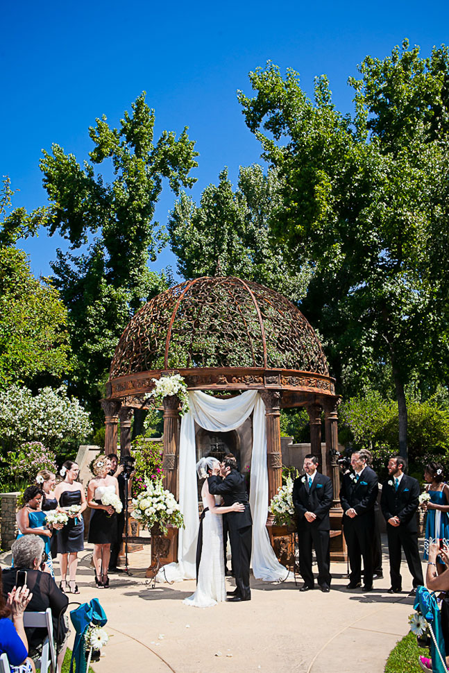 First Kiss at the Westlake Village Inn