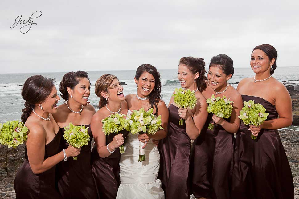 Laguna Beach Wedding Party Photos