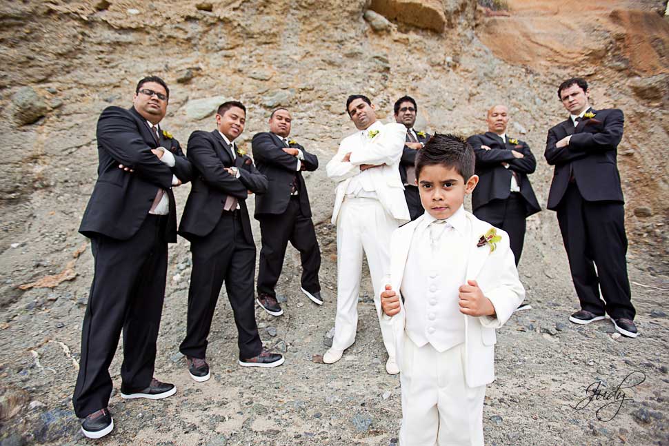 Laguna Beach Wedding Party Photos