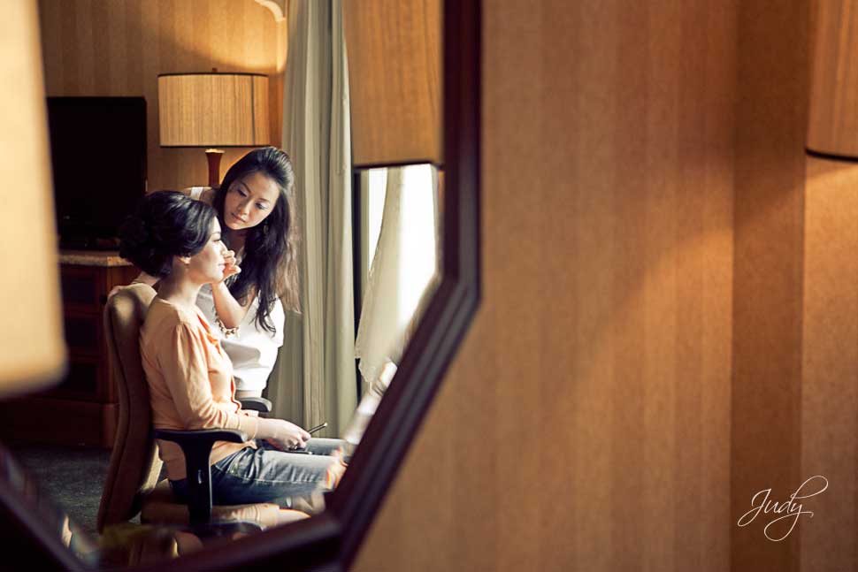 Huntington Beach Hyatt Wedding Preparation