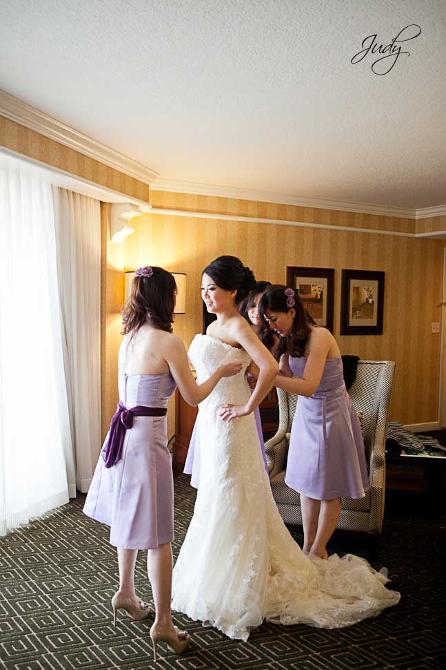 Huntington Beach Hyatt Wedding Preparation