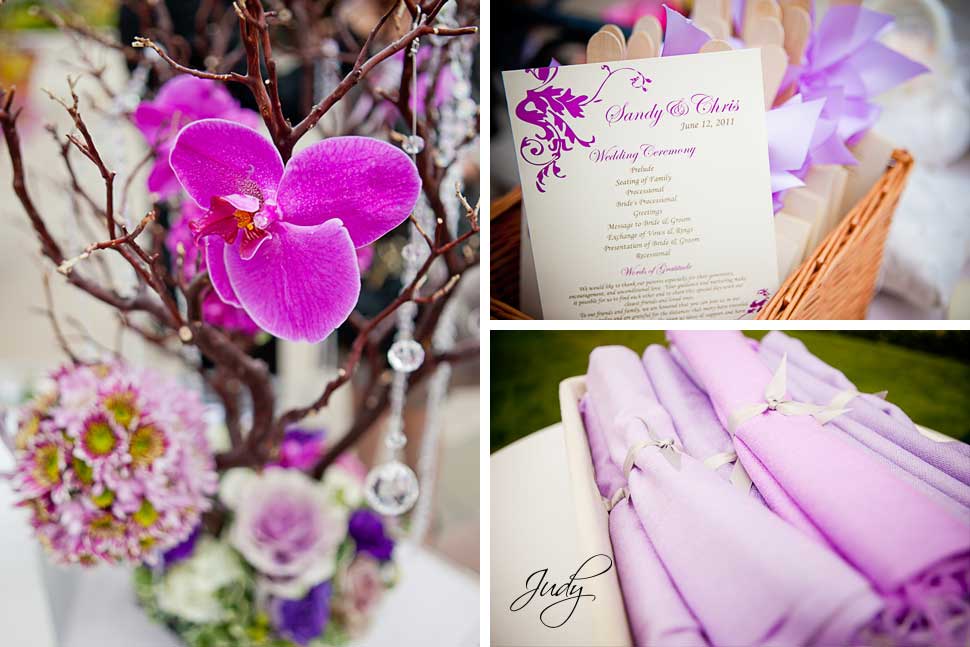 Huntington Hyatt Wedding Ceremony Details