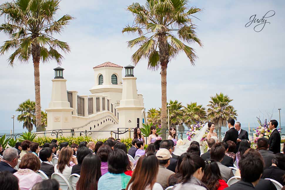 Huntington Hyatt Wedding Ceremony