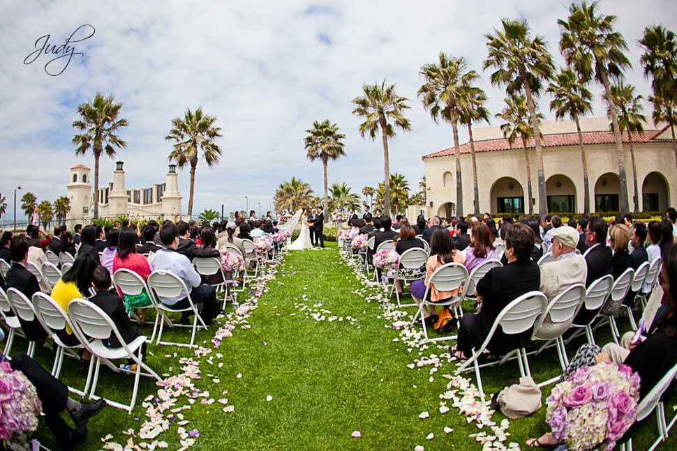 Huntington Hyatt Wedding Ceremony