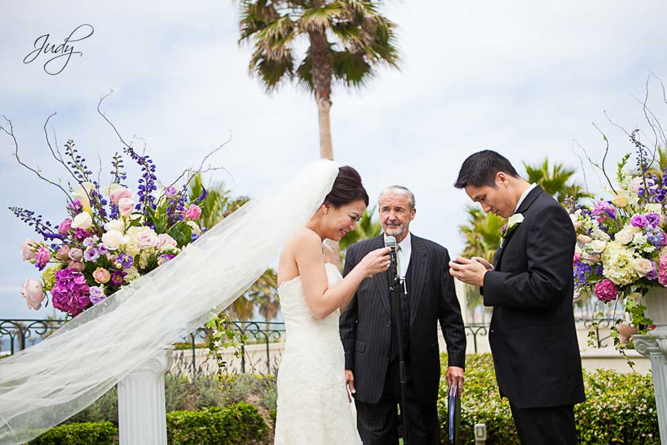Huntington Hyatt Wedding Ceremony