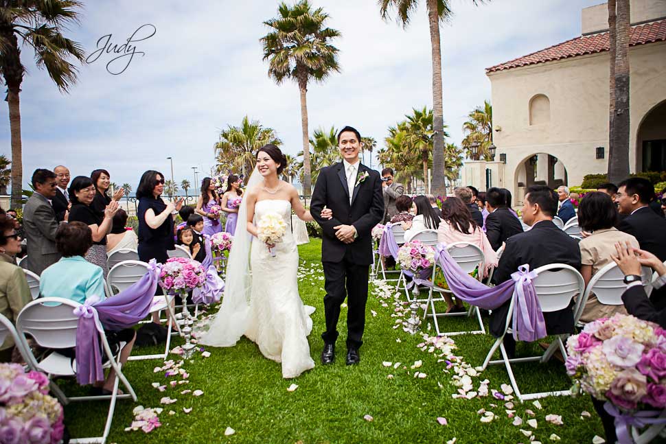 Huntington Hyatt Wedding Ceremony