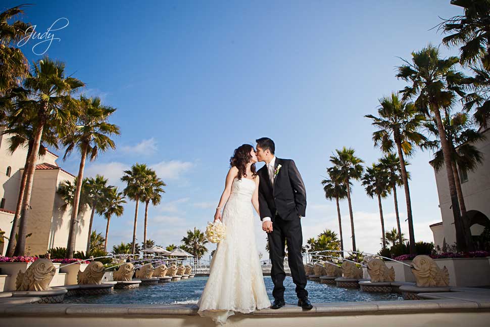 Huntington Hyatt Wedding Photos