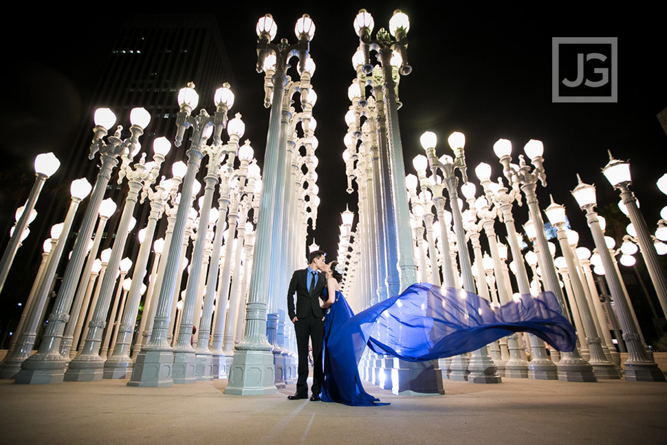 LACMA Engagement Photography