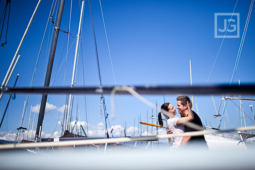 Vancouver Engagement Photography Jericho Sailing Centre
