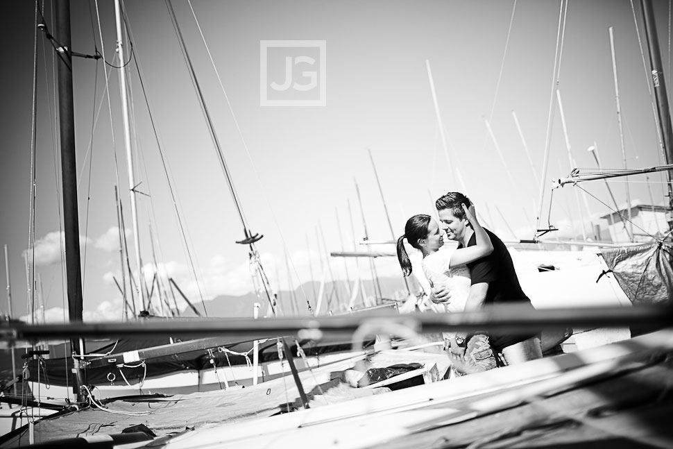 Vancouver Engagement Photography Jericho Sailing Centre