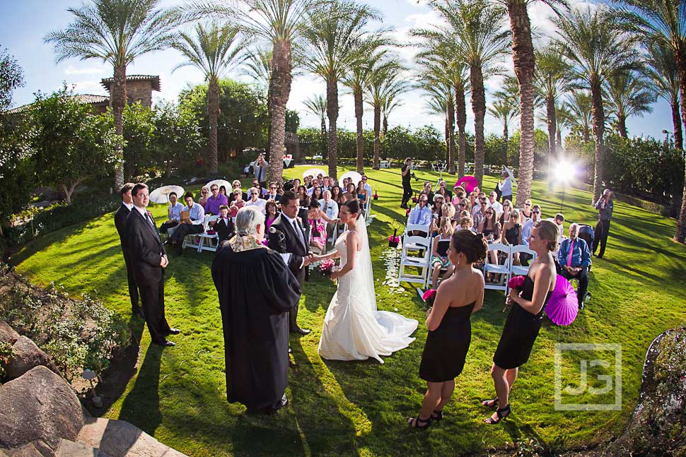 Jackalope Ranch Wedding Ceremony Palm Springs