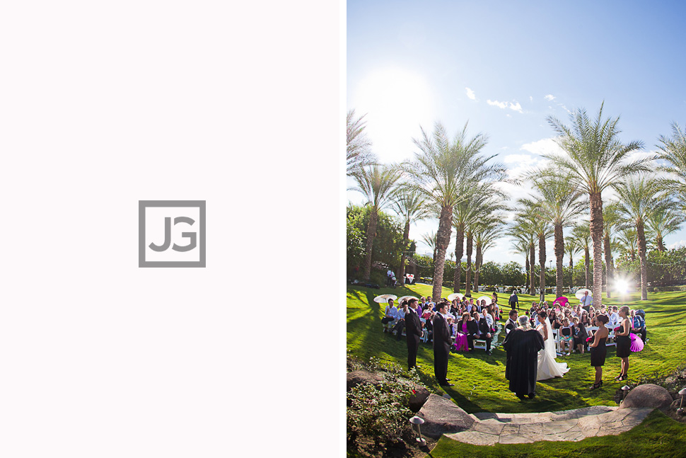 Jackalope Ranch Wedding Ceremony Palm Springs