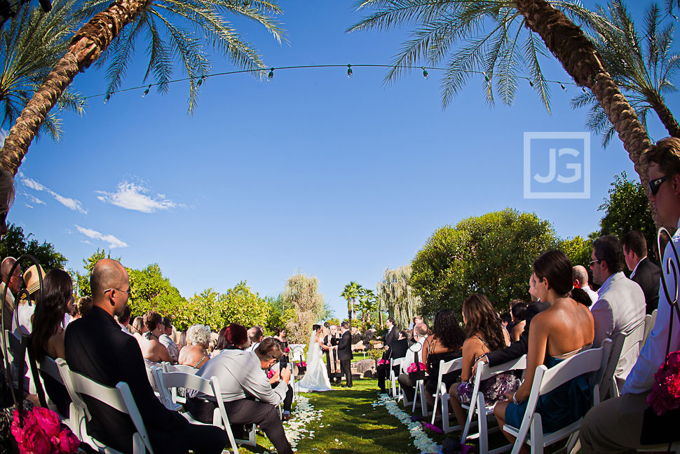 Jackalope Ranch Wedding Ceremony Palm Springs
