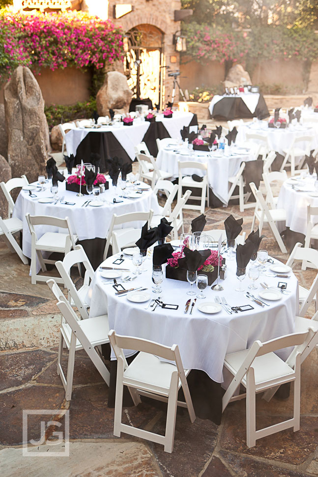Jackalope Ranch Wedding Reception Tables