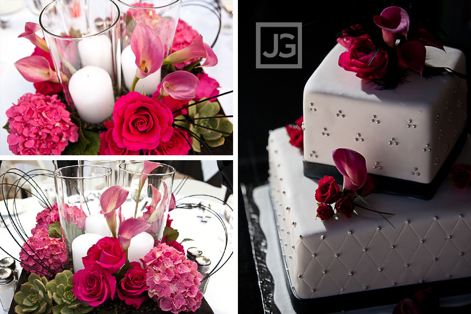 Jackalope Ranch Wedding Reception cake