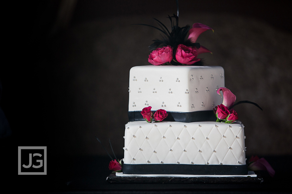 Jackalope Ranch Wedding Reception cake