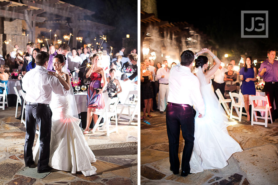 First Dance with Sparklers