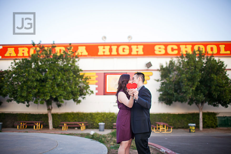 Engagement Photography Arcadia High School