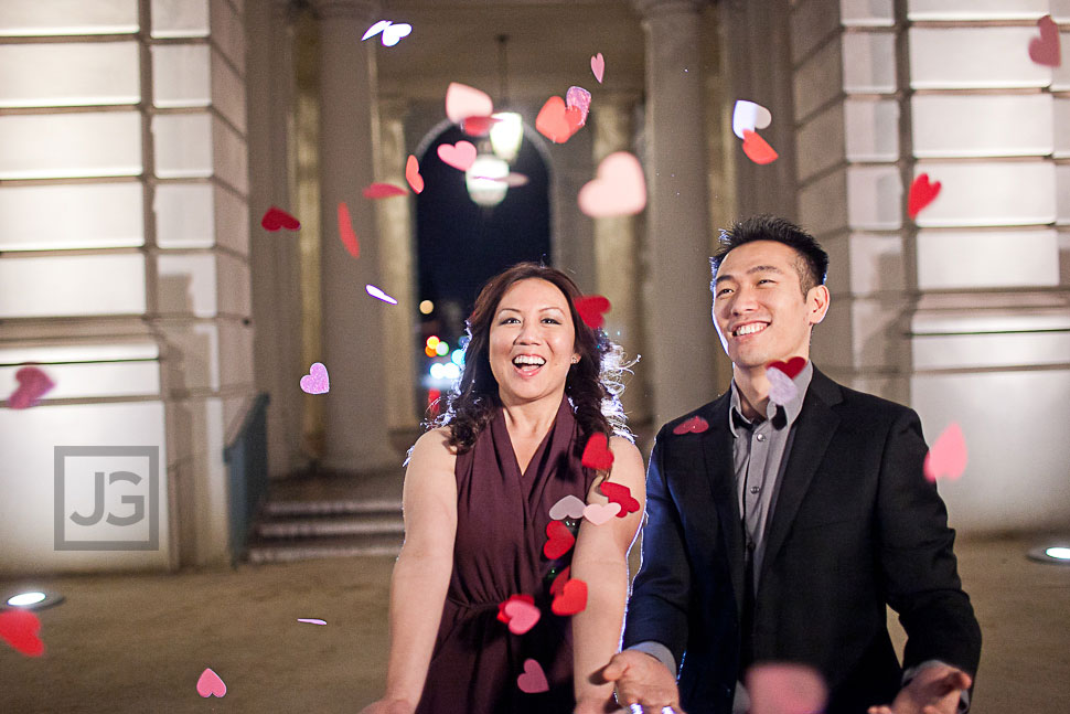 Engagement Photography Pasadena City Hall