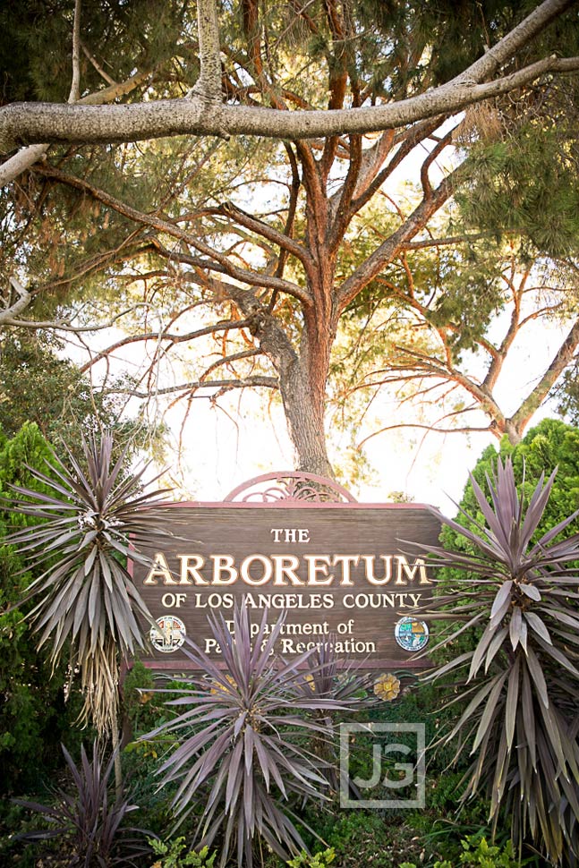 LA Arboretum Sign