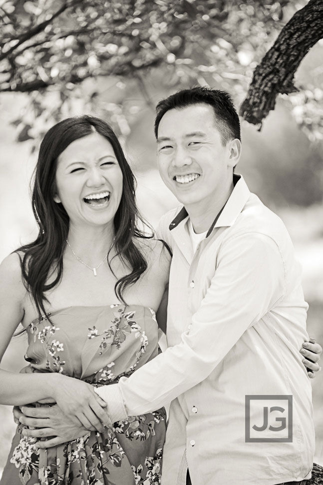 Engagement Photos Los Angeles Arboretum