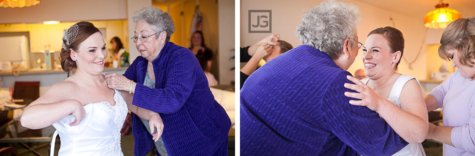 La Jolla Cove Suites Wedding Preparation