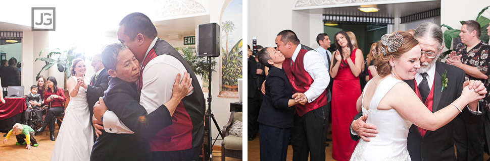 La Jolla Cove Bridge Club Wedding Reception
