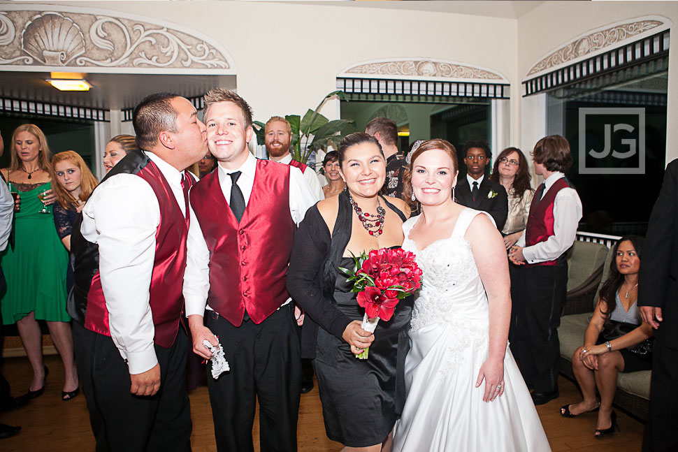 La Jolla Cove Bridge Club Wedding Reception