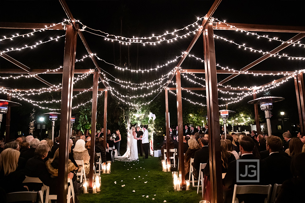 Night ceremony at the La Quinta Resort