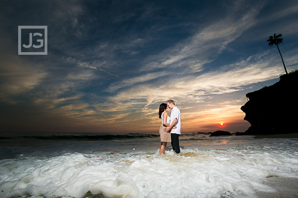 Thousand Steps Engagement Photos Sunset
