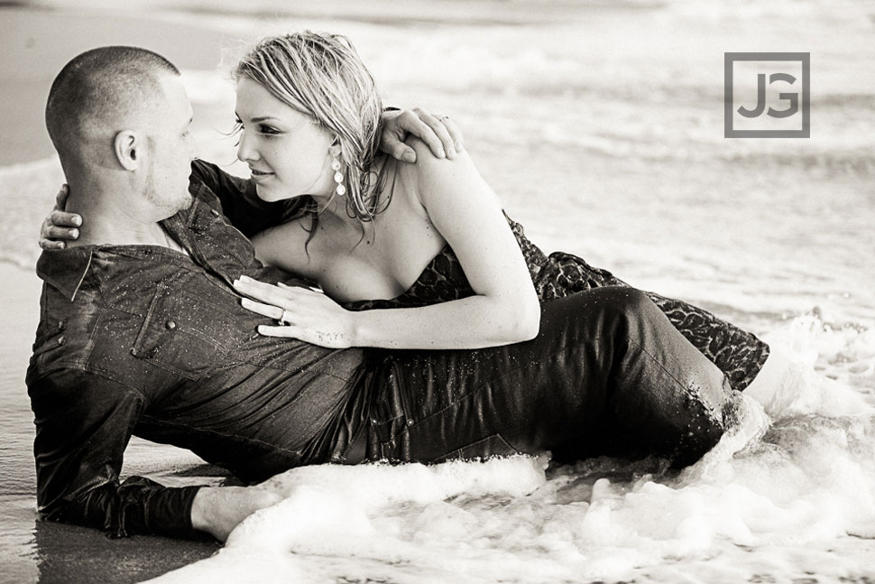 Sexy Beach Engagement Photos