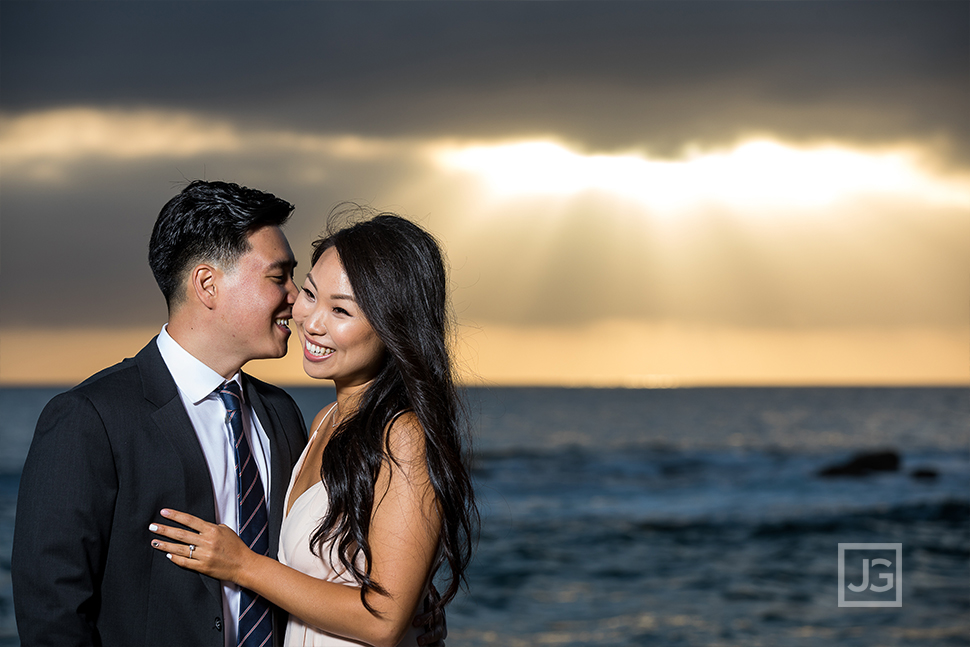 Laguna Beach Engagement Photography Sunset