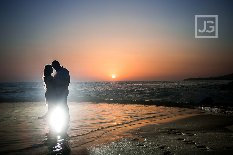 Laguna Beach Sunset Engagement Photography