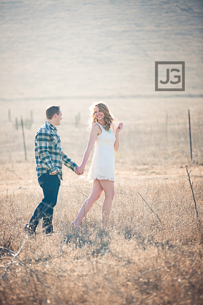 Engagement Photography Irvine Field