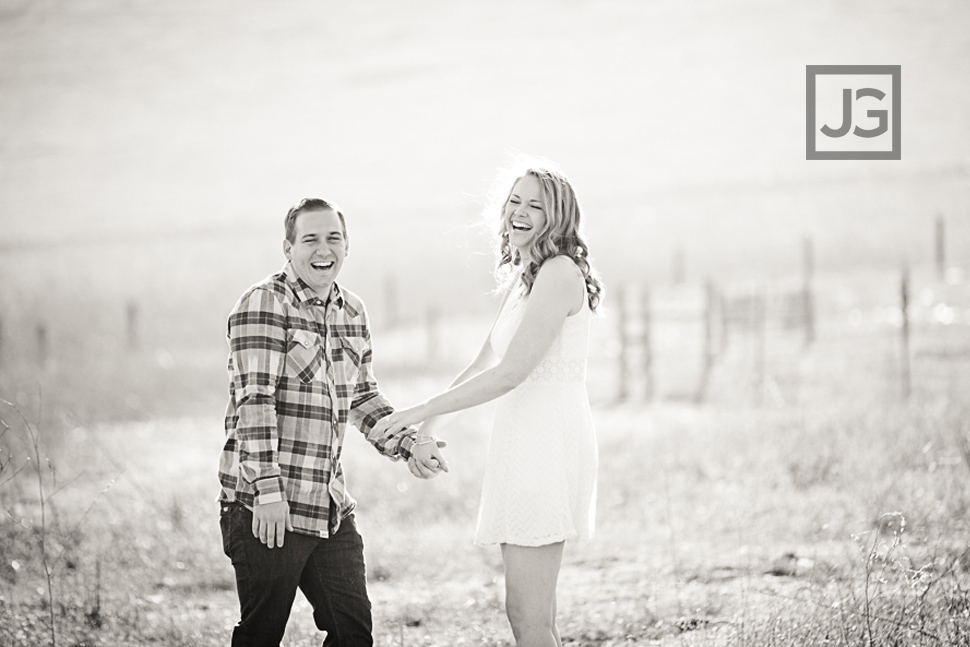 Irvine Field Engagement Photography