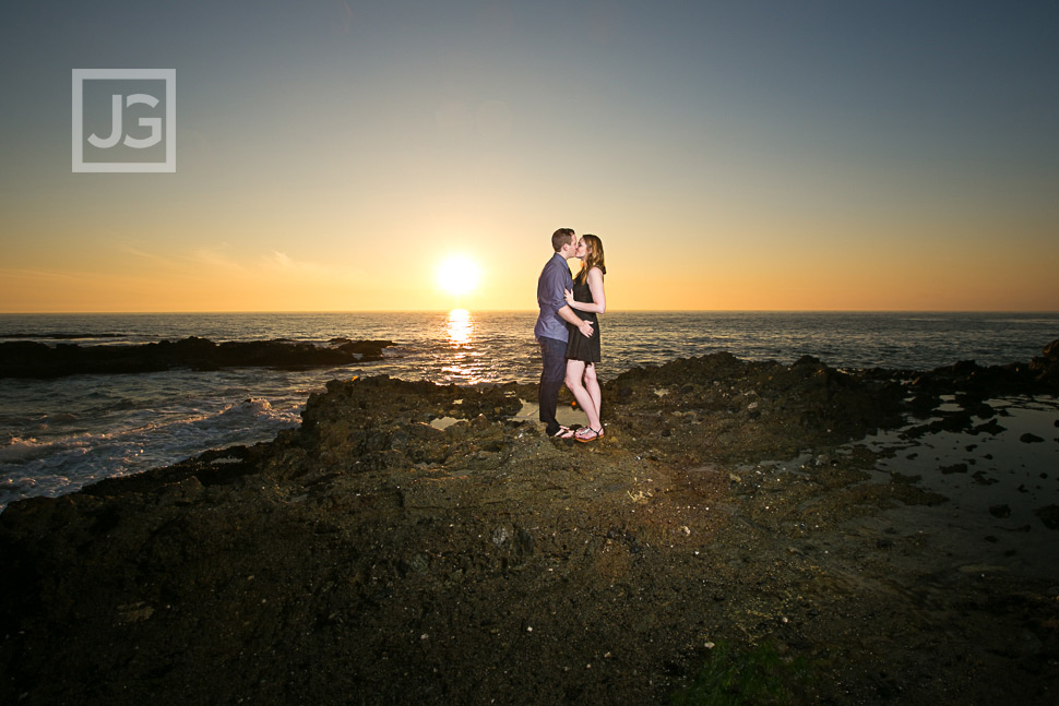 Laguna Beach Sunset Engagement Photography