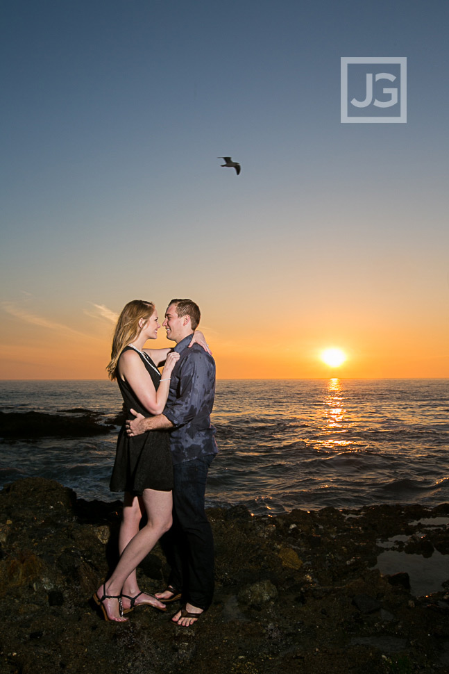 Laguna Beach Sunset Engagement Photography