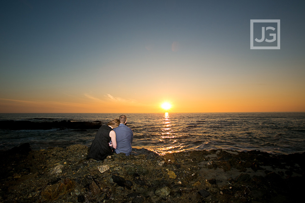 Laguna Beach Sunset Engagement Photography