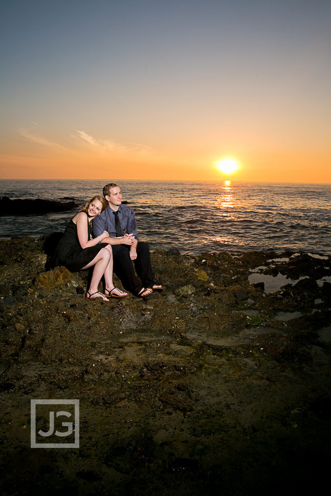 Victoria Beach Engagement Photography Sunset