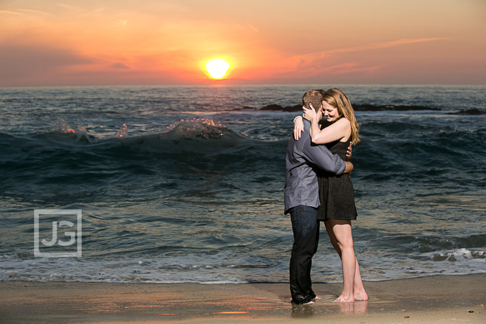 Victoria Beach Engagement Photography Sunset