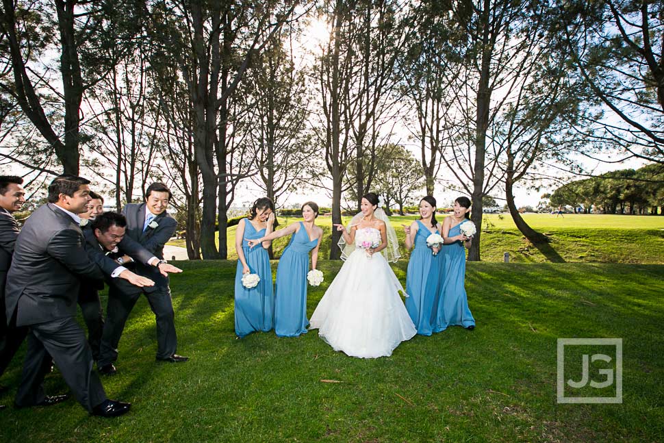 Laguna Cliffs Bridal Party Photos
