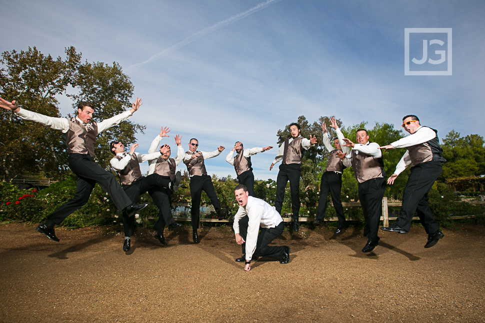 Lake Oak Meadows Temecula Groomsmen Photos