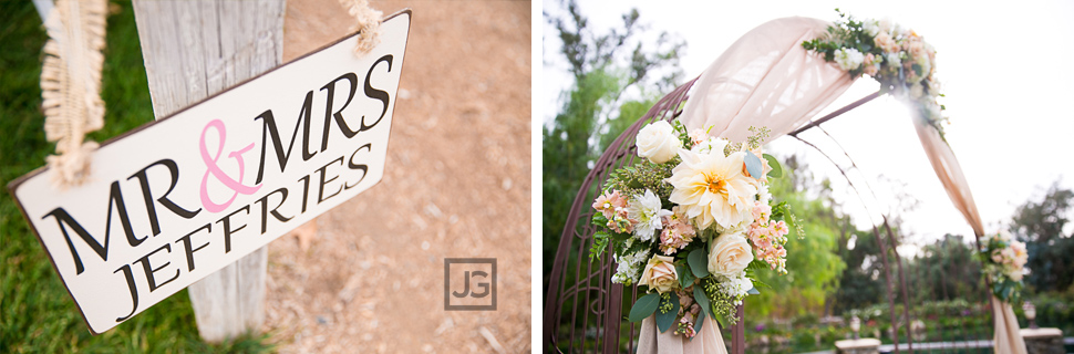 Lake Oak Meadows Temecula Wedding Ceremony