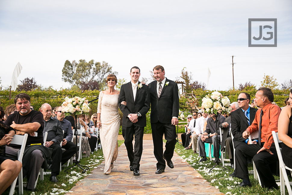 Lake Oak Meadows Temecula Wedding Ceremony