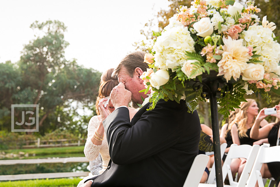 Lake Oak Meadows Temecula Wedding Ceremony