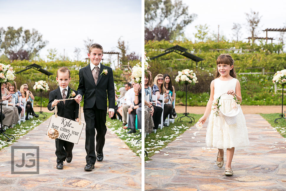 Lake Oak Meadows Temecula Wedding Ceremony